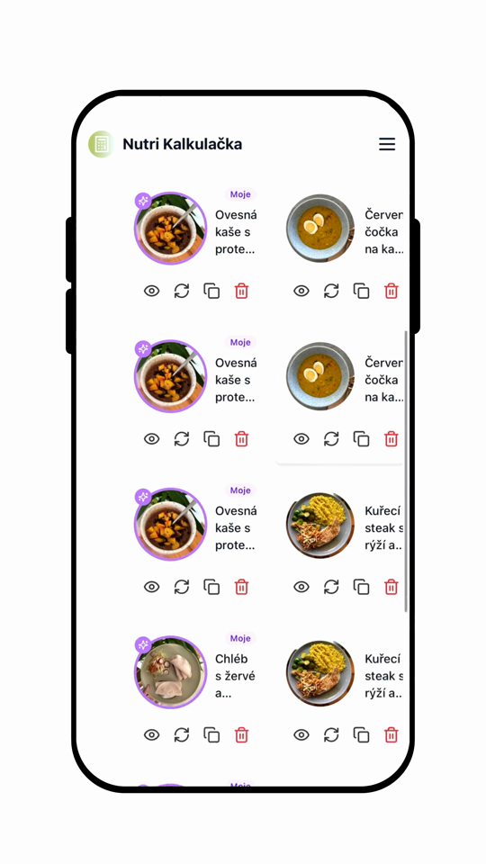 Jídelníček na míru