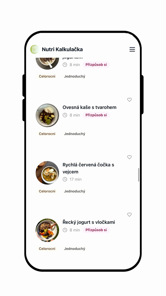 Recepty tobě na míru